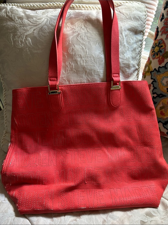 Steve Madden Oceane Extra-Large Tote Bag - Macy Steve Madden Coral Tote Perforated Logo Oversized Tote Bag